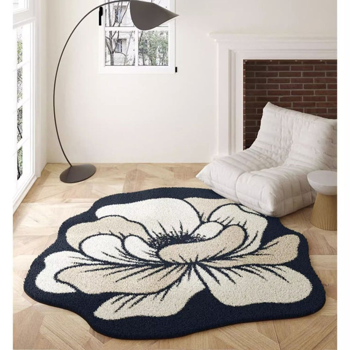 Floral Shaped Area Rug  1789754099