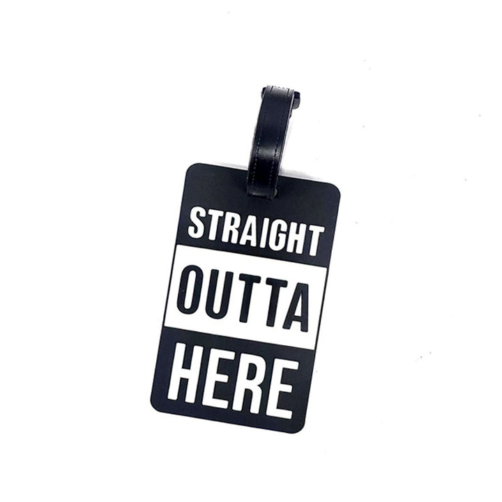Inspirational Adventure Luggage Tag Kalsten