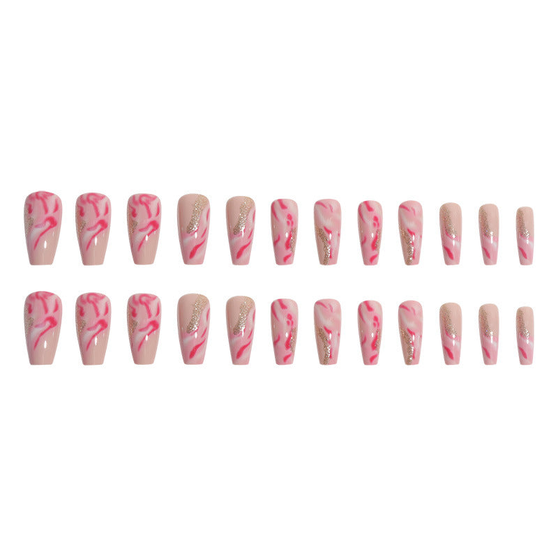 Marble Design Nail Art Kalsten