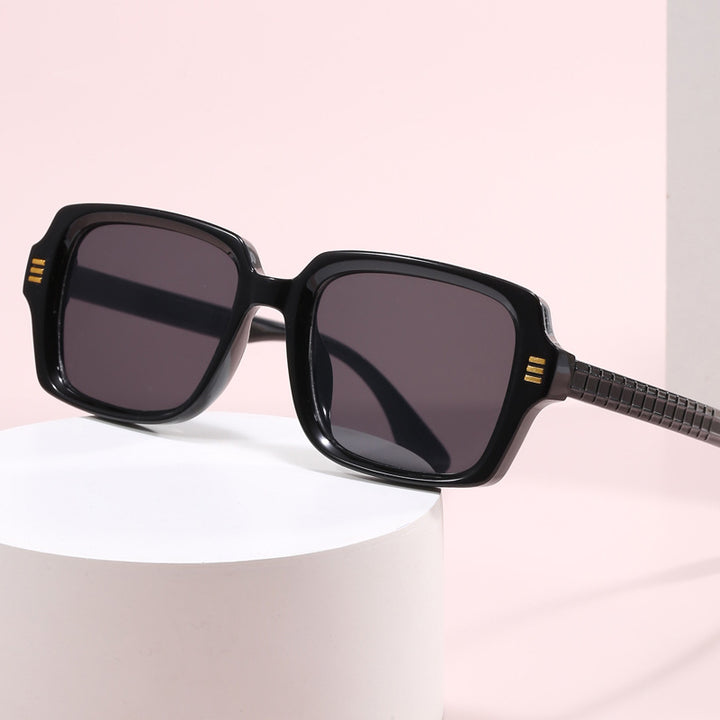 Women's fashionable square sunglasses with textured frame Kalsten