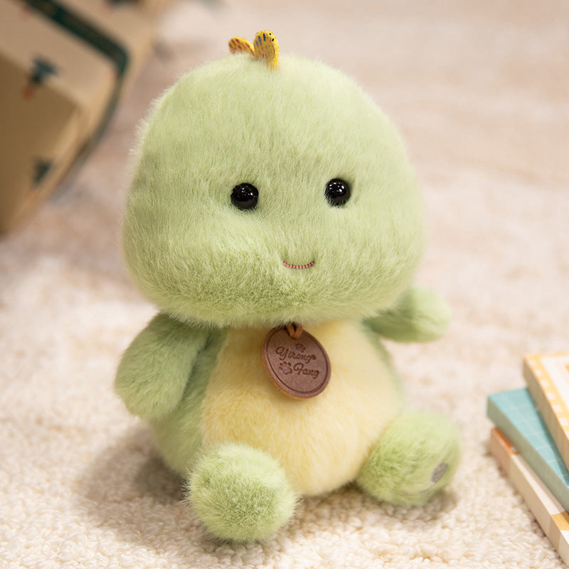 Plush Sitting Piglet Comforter Toy with Embroidered Paw Charm and Pendant Kalsten