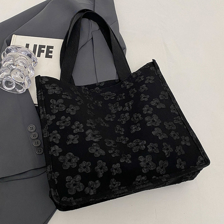 Floral Print Mini Tote Bag