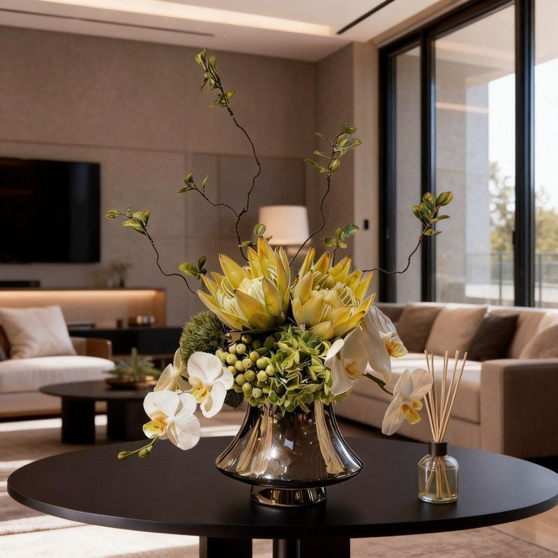 Modern Decorative Floral Centerpiece