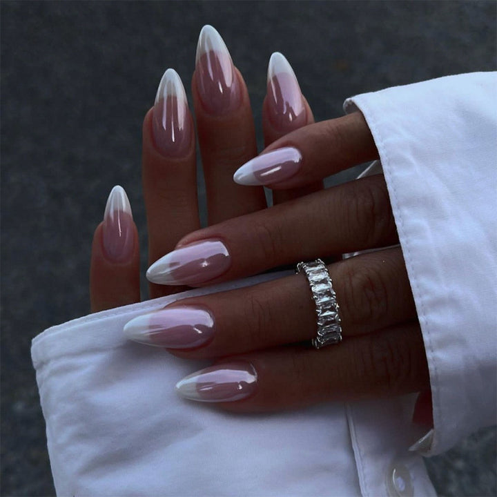 Elegant Stiletto Press-On Nails with Ombre Design Kalsten