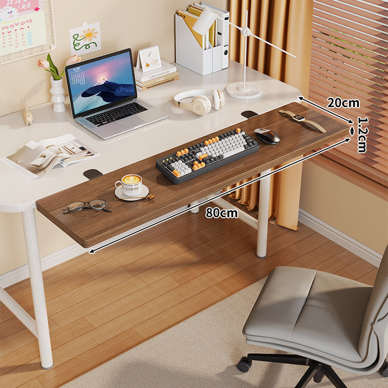 Long Under-Desk Pull-Out Sliding Keyboard and Work Surface Shelf