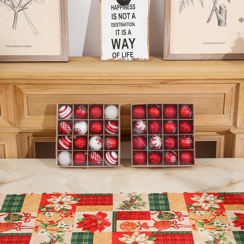 Shatterproof Decorative Holiday Baubles Set Kalsten