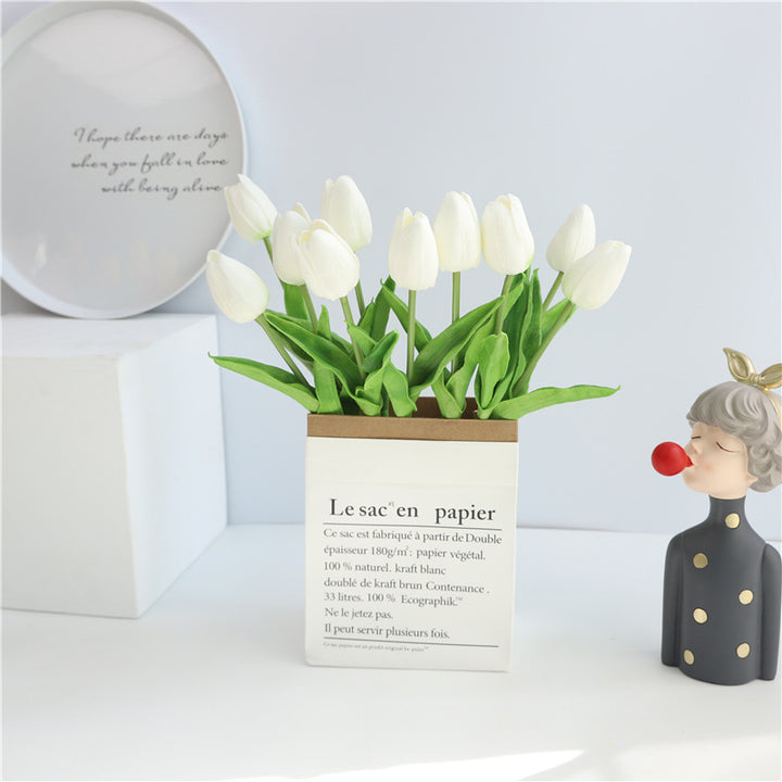 Artificial Decorative Tulip Bouquet