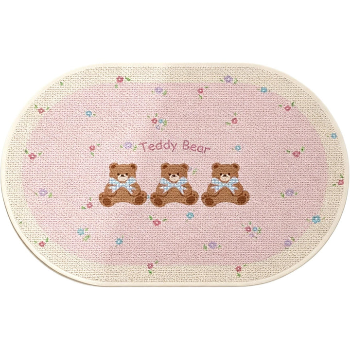 Cat-Themed Indoor Bath Mat for Bathroom