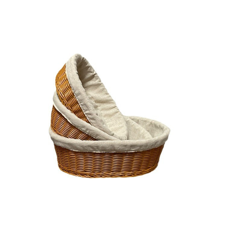 Cozy Woven Bread Basket Kalsten