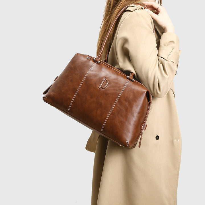 Chic Genuine Leather Handbag