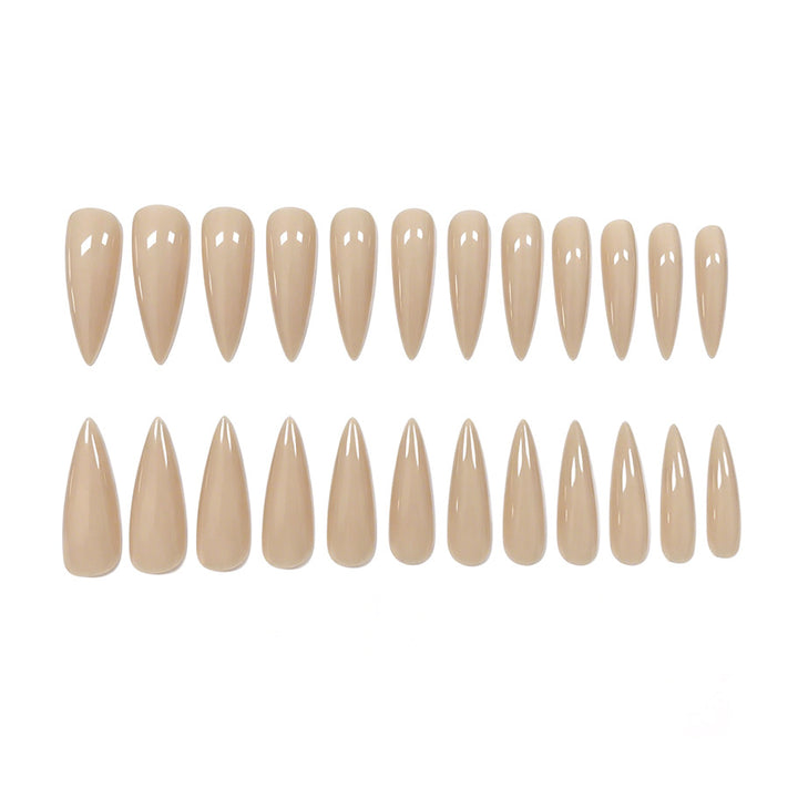 Elegant Almond-Shaped Acrylic Nail Extensions Kalsten
