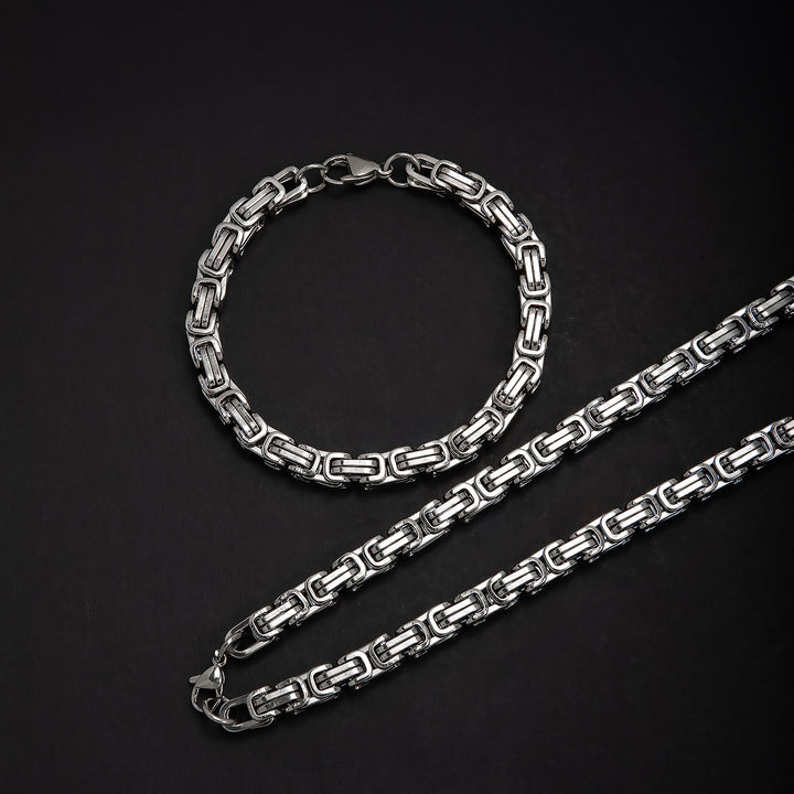 Chunky Link Chain Jewelry Set Kalsten