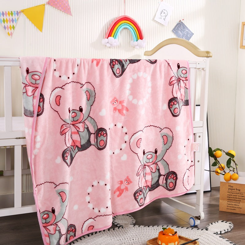 Children's Cartoon Character Fleece Blanket Kalsten