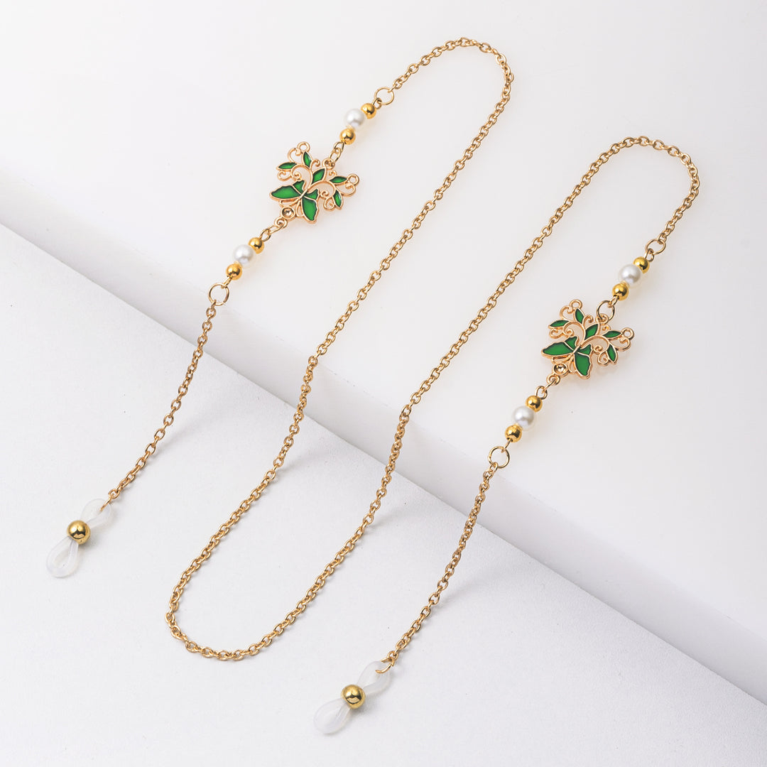 Floral Design Eyewear Chain Kalsten