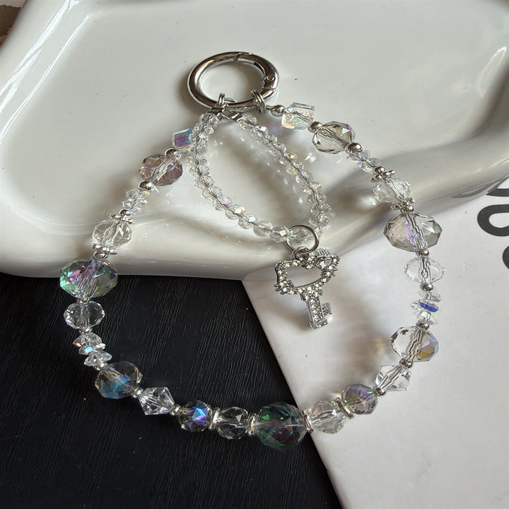 Elegant Crystal Beaded Keychain Kalsten