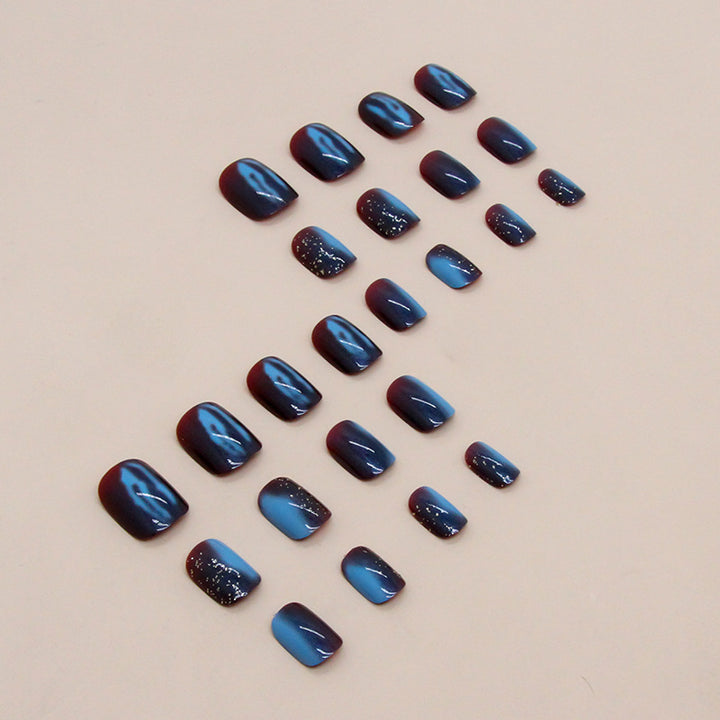 Glossy Gel Nail Extensions Kalsten