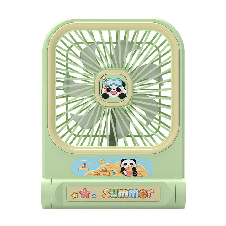 Women's Portable Mini Fan in Playful Panda Design Kalsten