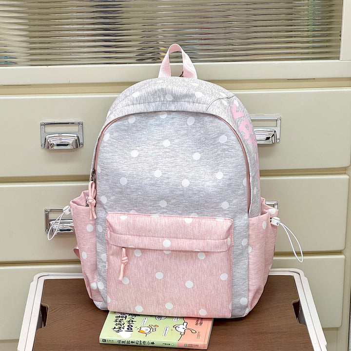 Stylish Polka Dot Patterned Backpack Kalsten 1791205639