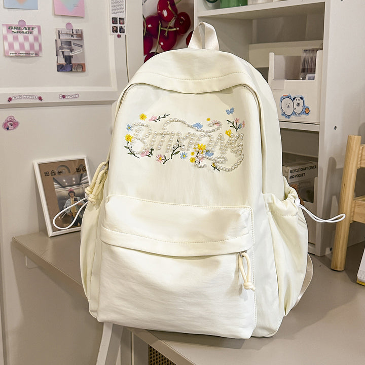 Stylish Embroidered Casual Backpack Kalsten 1791205296