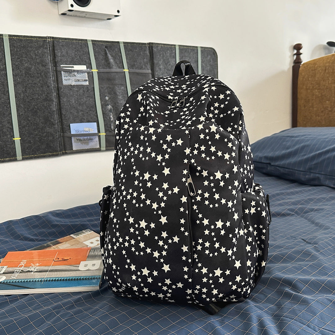 Casual Star-Patterned Backpack Kalsten 1791206130