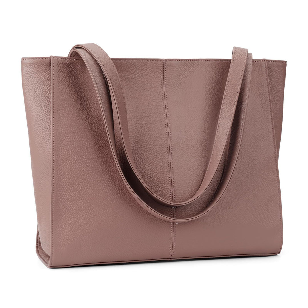 Elegant and Spacious Leather Bag Kalsten