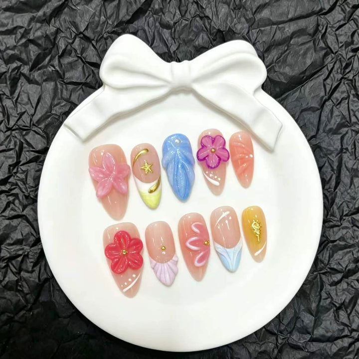 Artistic Press-On Nail Art Collection  1791773029