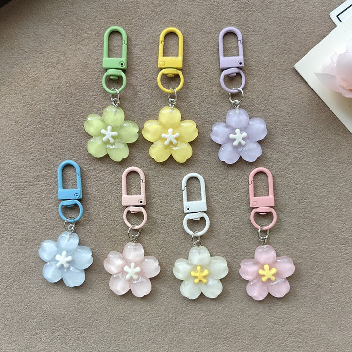 Key ring with flower motif Kalsten
