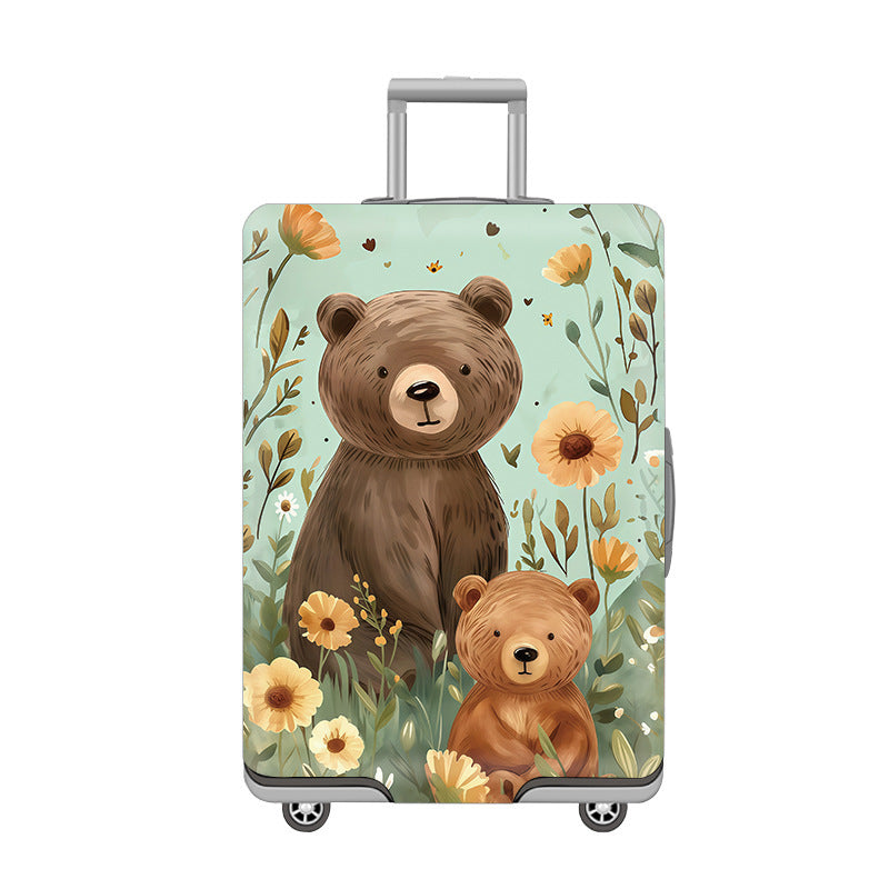 Cartoon Cat Design Hard Shell Luggage Kalsten