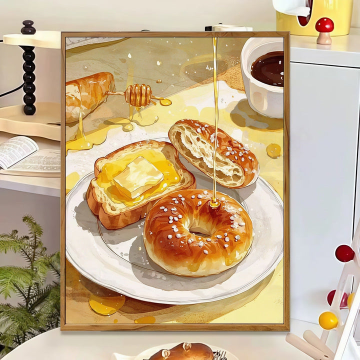 Whimsical Culinary Art Print Kalsten