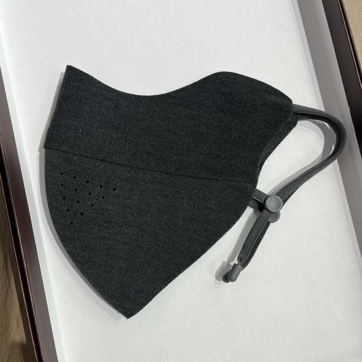 Sueded Reusable Face Mask with Breathable Perforation & Adjustable Ear Loops Kalsten