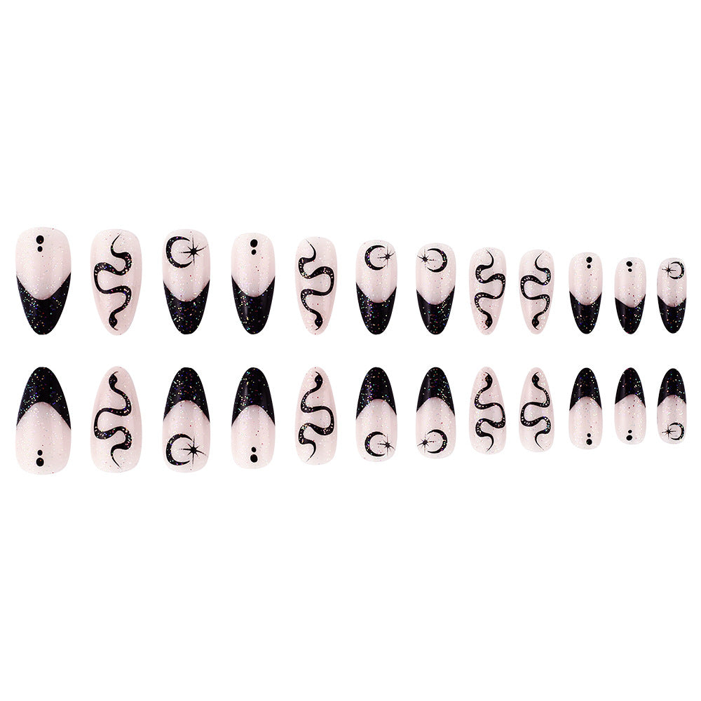 Artistic Gel Press-On Nail Set Kalsten