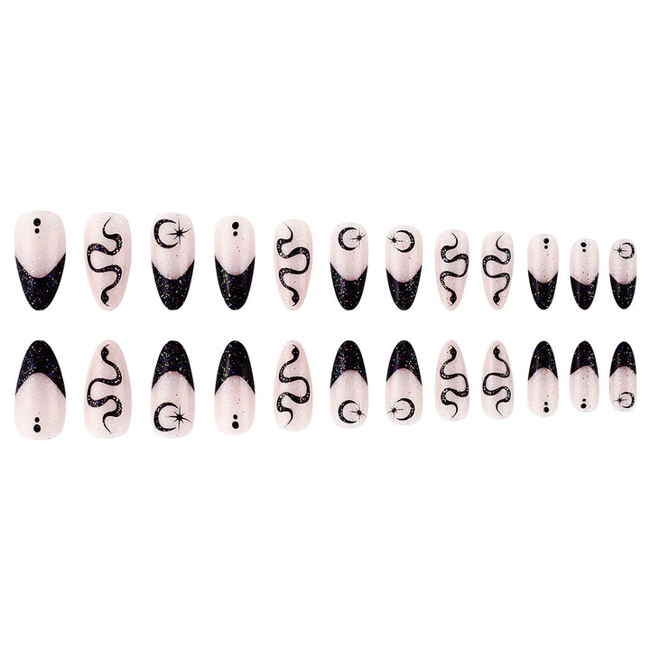 Artistic Gel Press-On Nail Set Kalsten