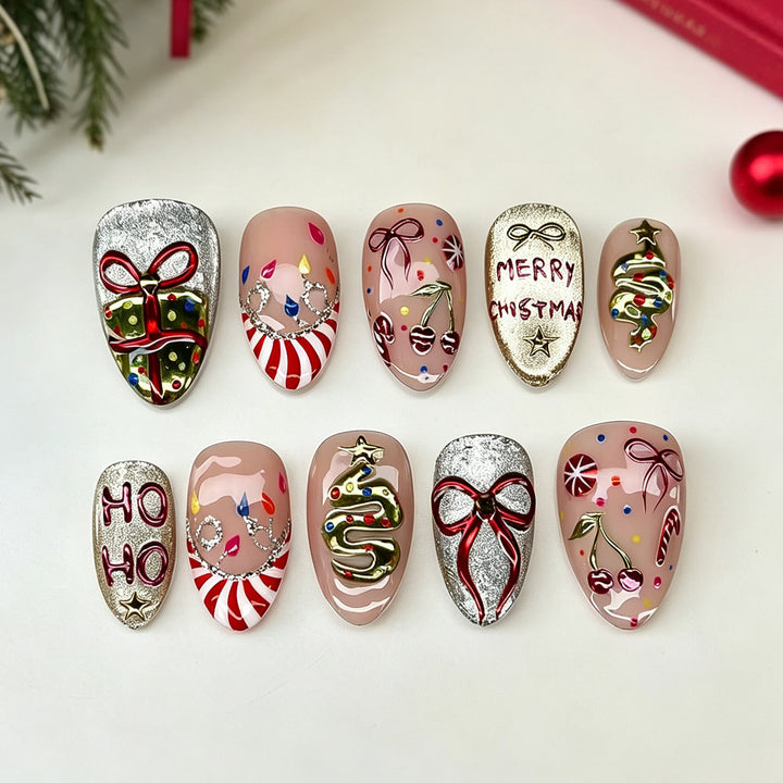 Decorative Press-On Nails