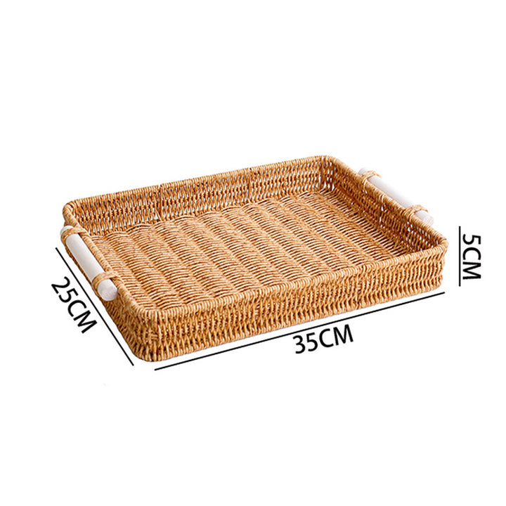 Handcrafted Woven Serving Tray Kalsten
