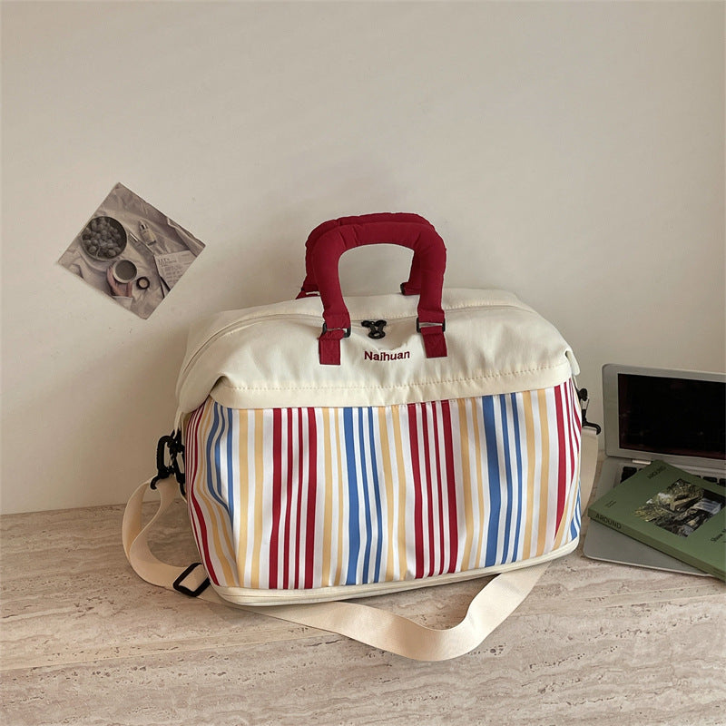 Stylish Multi-Pocket Travel Weekend Duffel Bag Kalsten