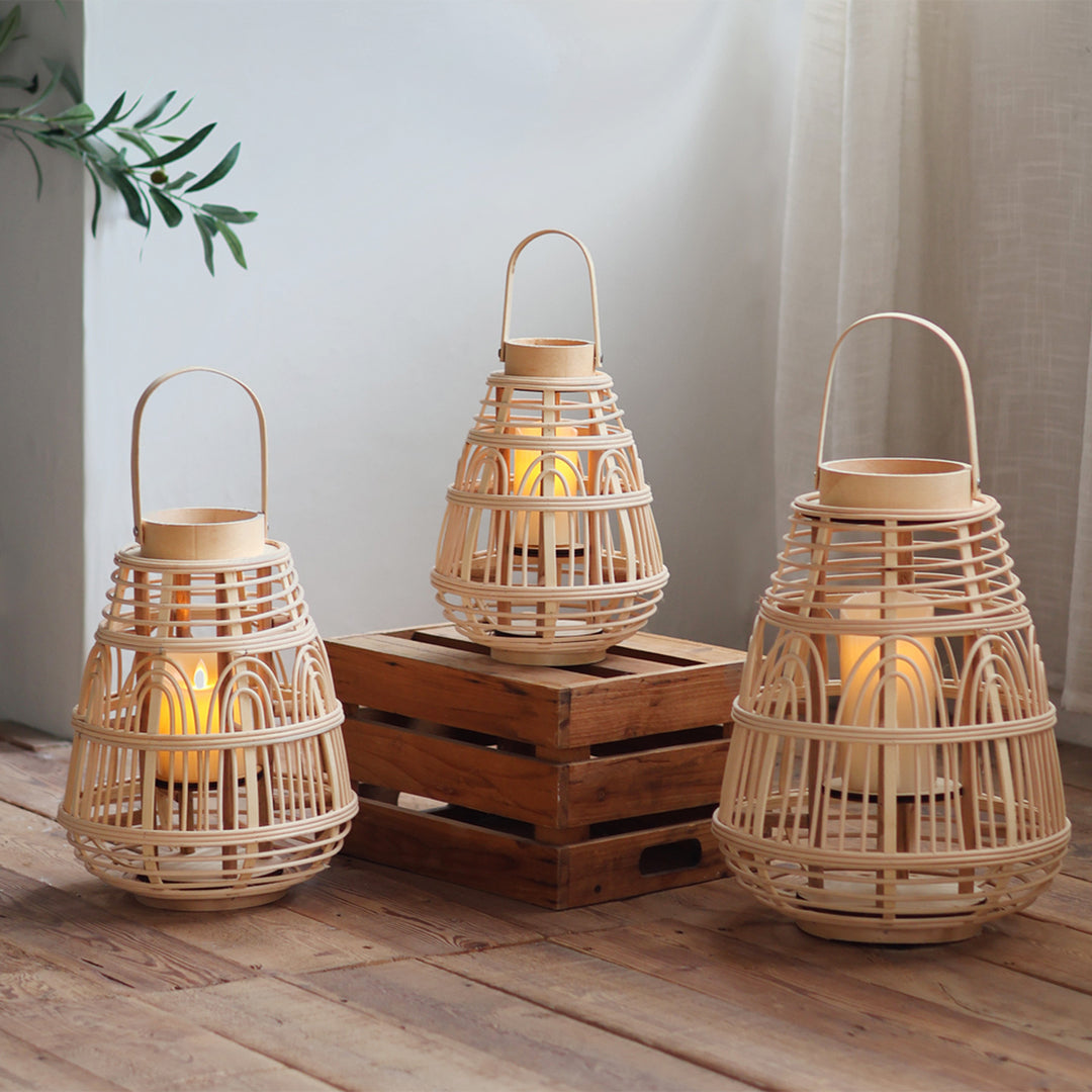 Handcrafted Rattan Lantern Kalsten