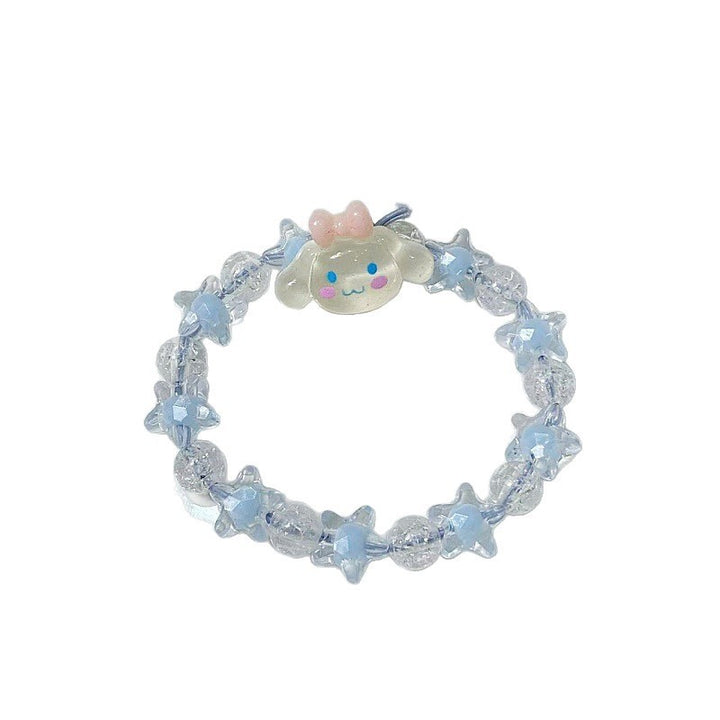 Playful bracelet with stars and cute pendant Kalsten
