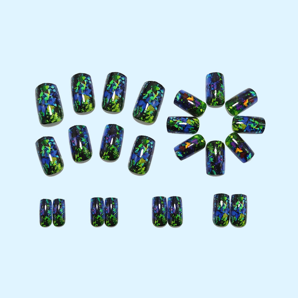 Glamorous artificial nails with color change effect Kalsten