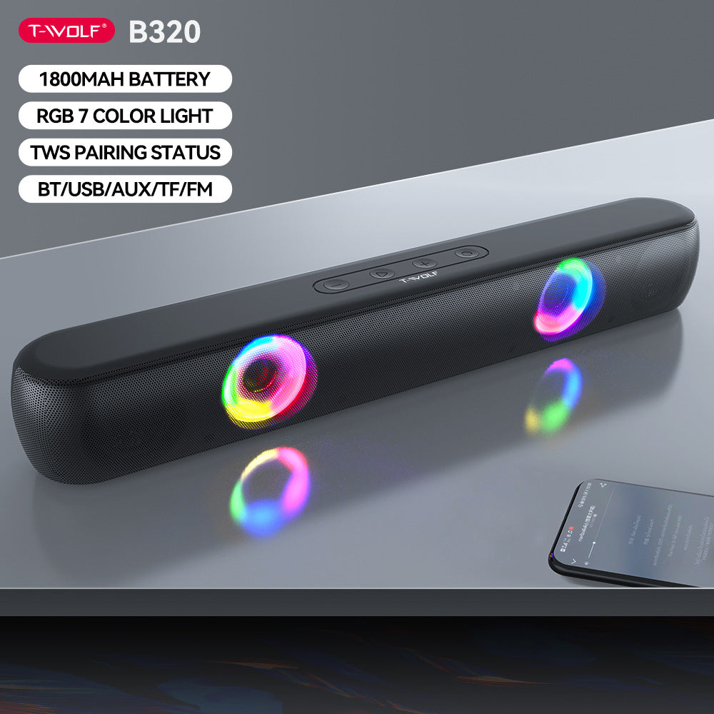 Bluetooth Speaker with RGB Lighting Kalsten