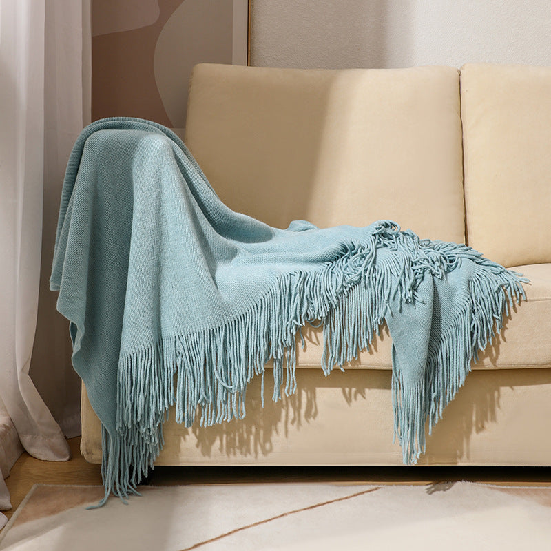 Premium Soft Wool Throw Kalsten