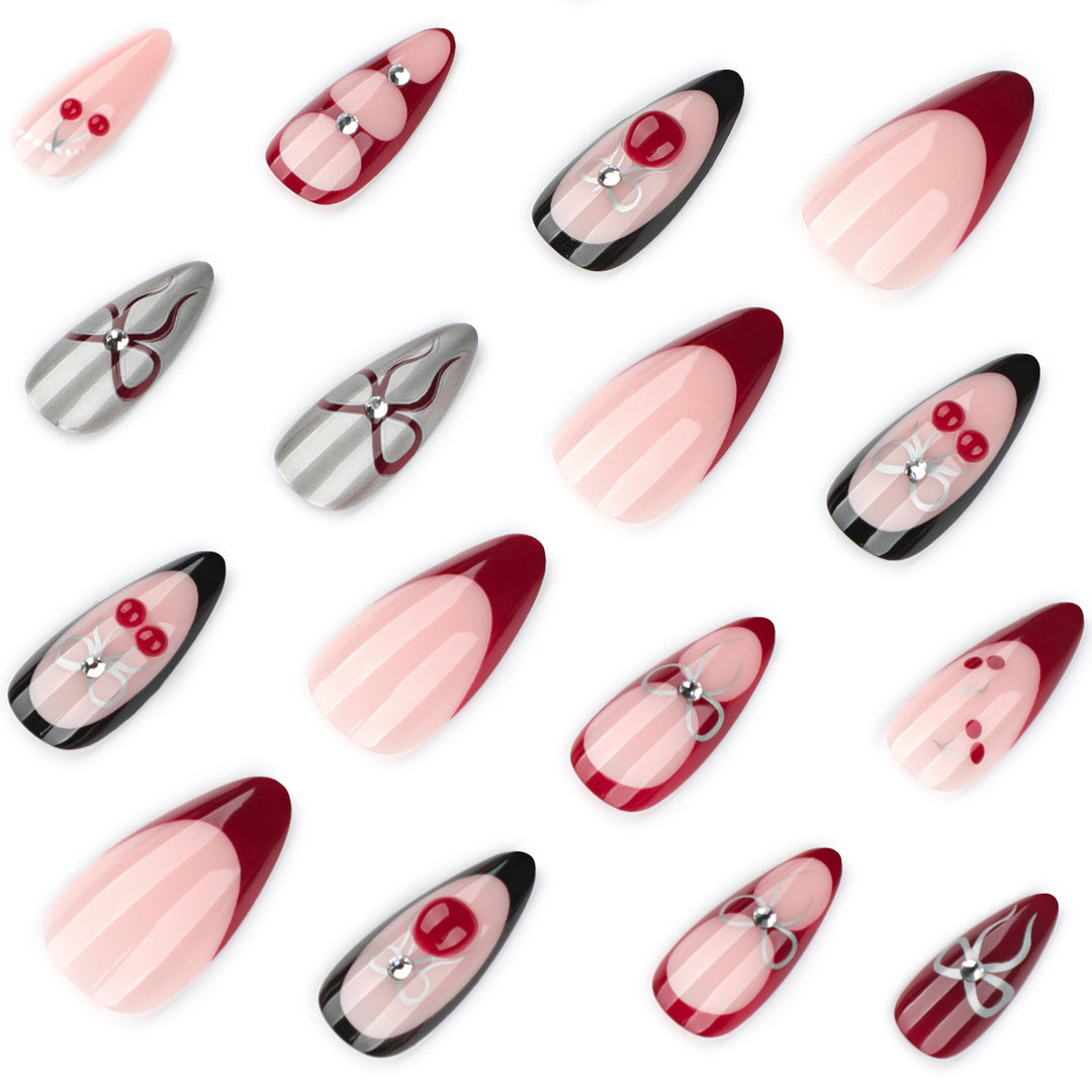 Artistic Nail Extensions with Unique 3D Designs Kalsten