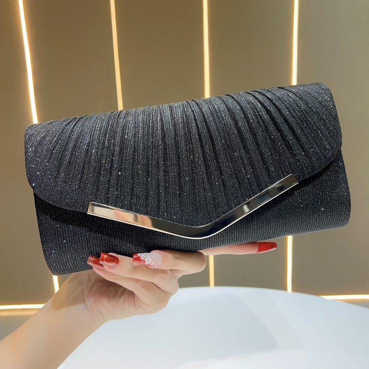 Elegant Pleated Clutch Bag