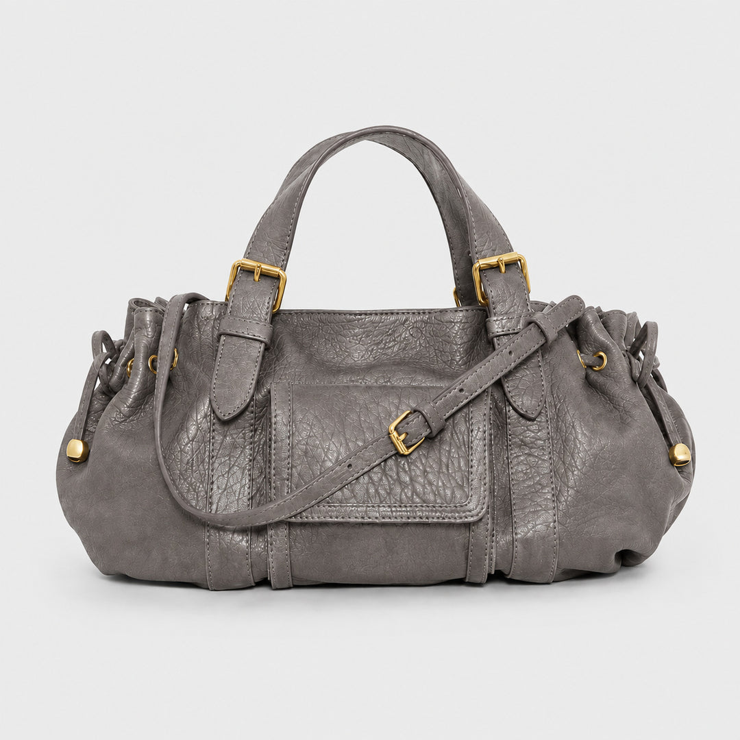 Luxurious Textured Leather Handbag