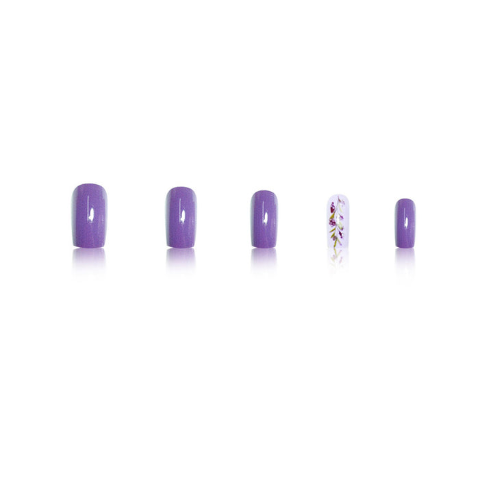 Elegant Floral Design Nail Wraps Kalsten