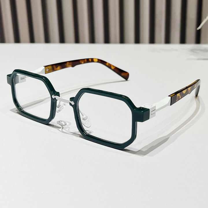 Modern Geometric Rectangle Sunglasses Kalsten