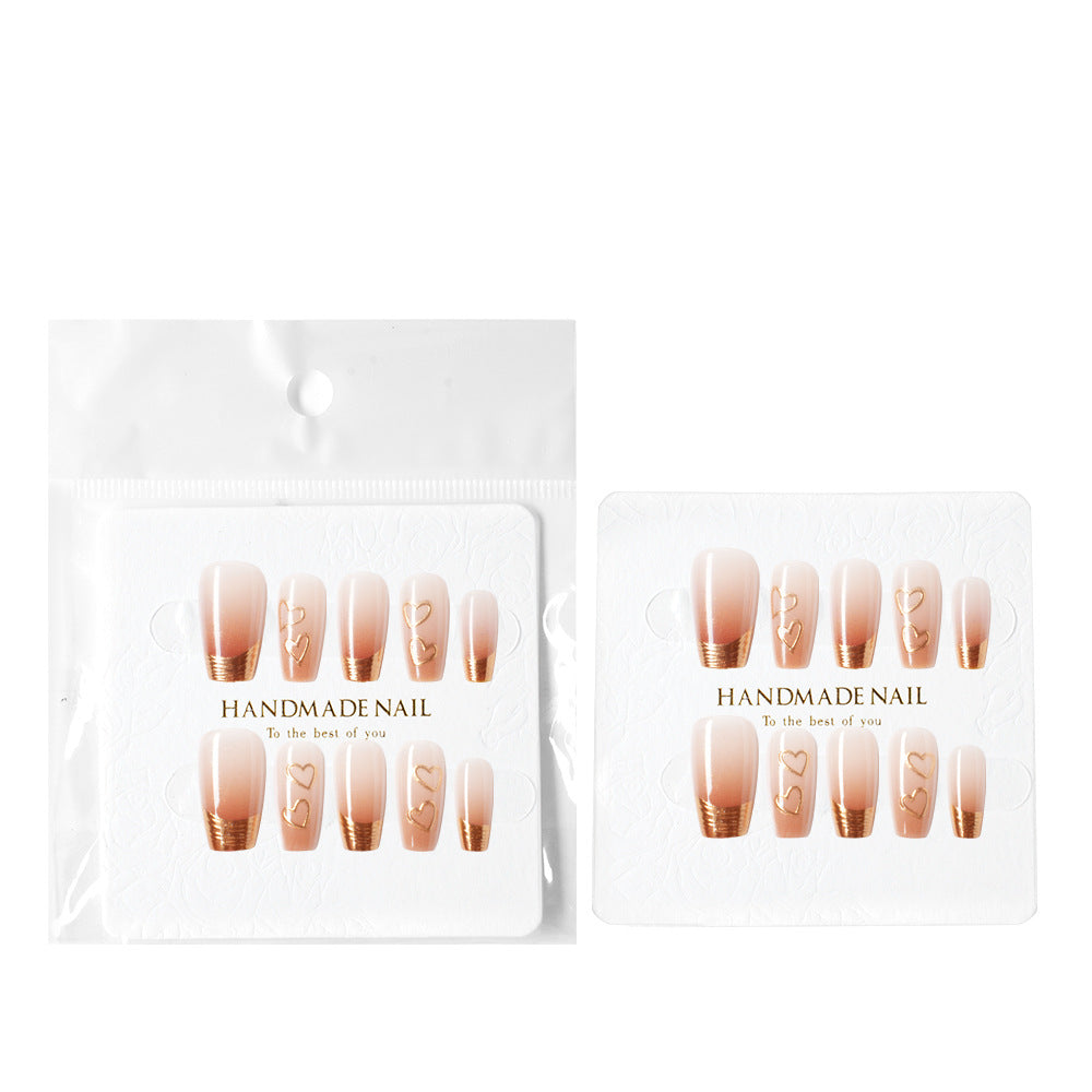 Intricate Nail Art Press-On Tips Kalsten