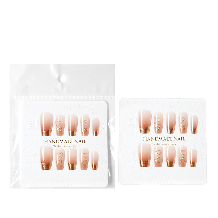 Intricate Nail Art Press-On Tips Kalsten