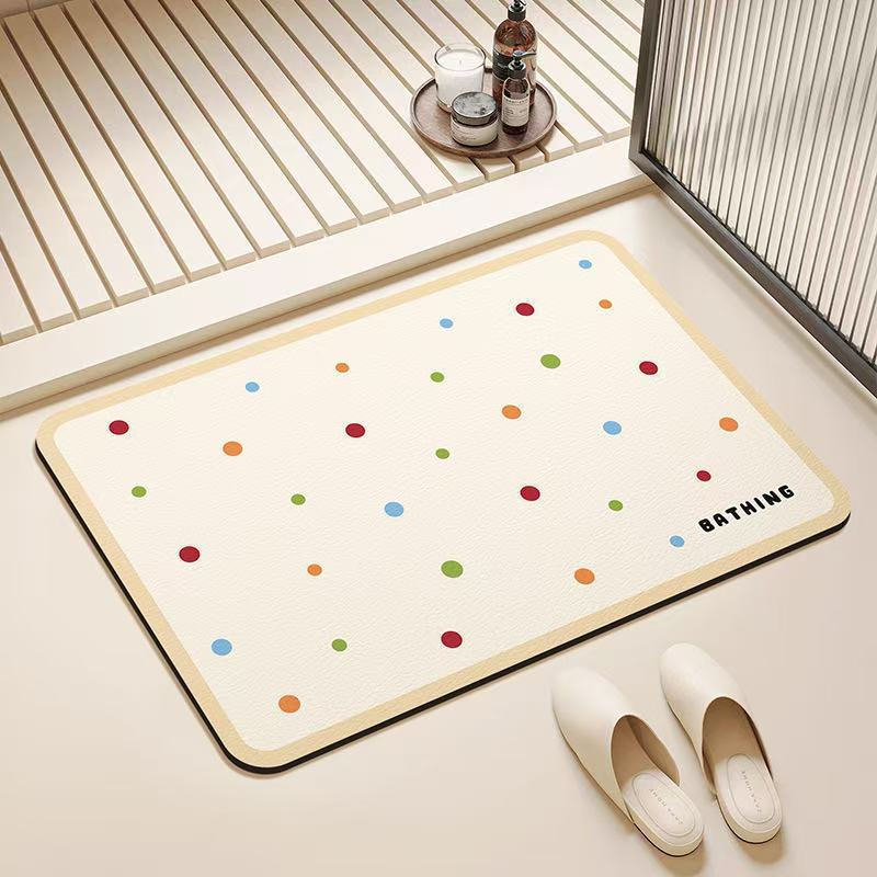 Soft and Textured Bath Mat Kalsten