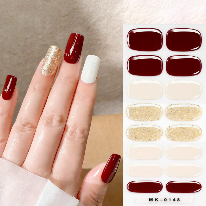 Premium Glossy Gel Nail Tips Set