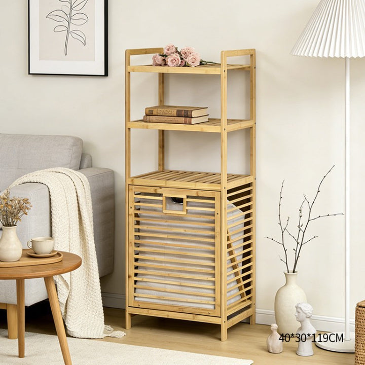 Laundry shelf with baskets Kalsten